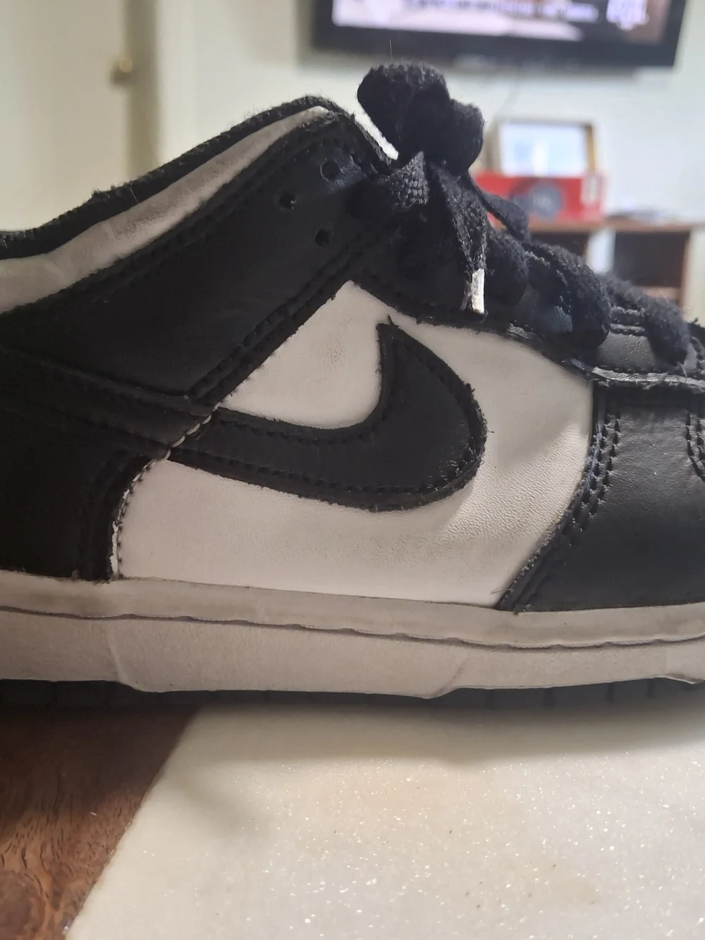 Nike Kids Panda Dunk Low Sneakers 3.5y